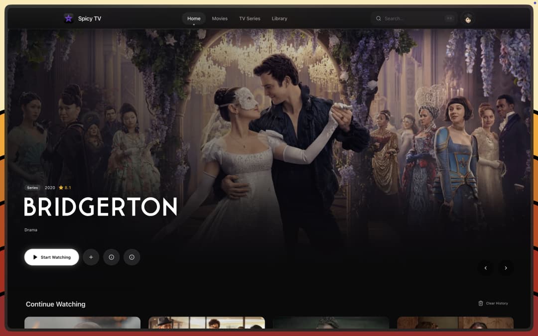 Watvh (Spicy TV) — Movie & TV Streaming App